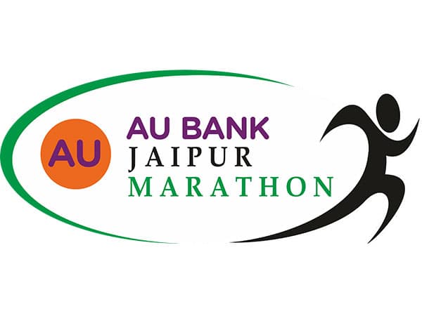 AU Jaipur Marathon logo